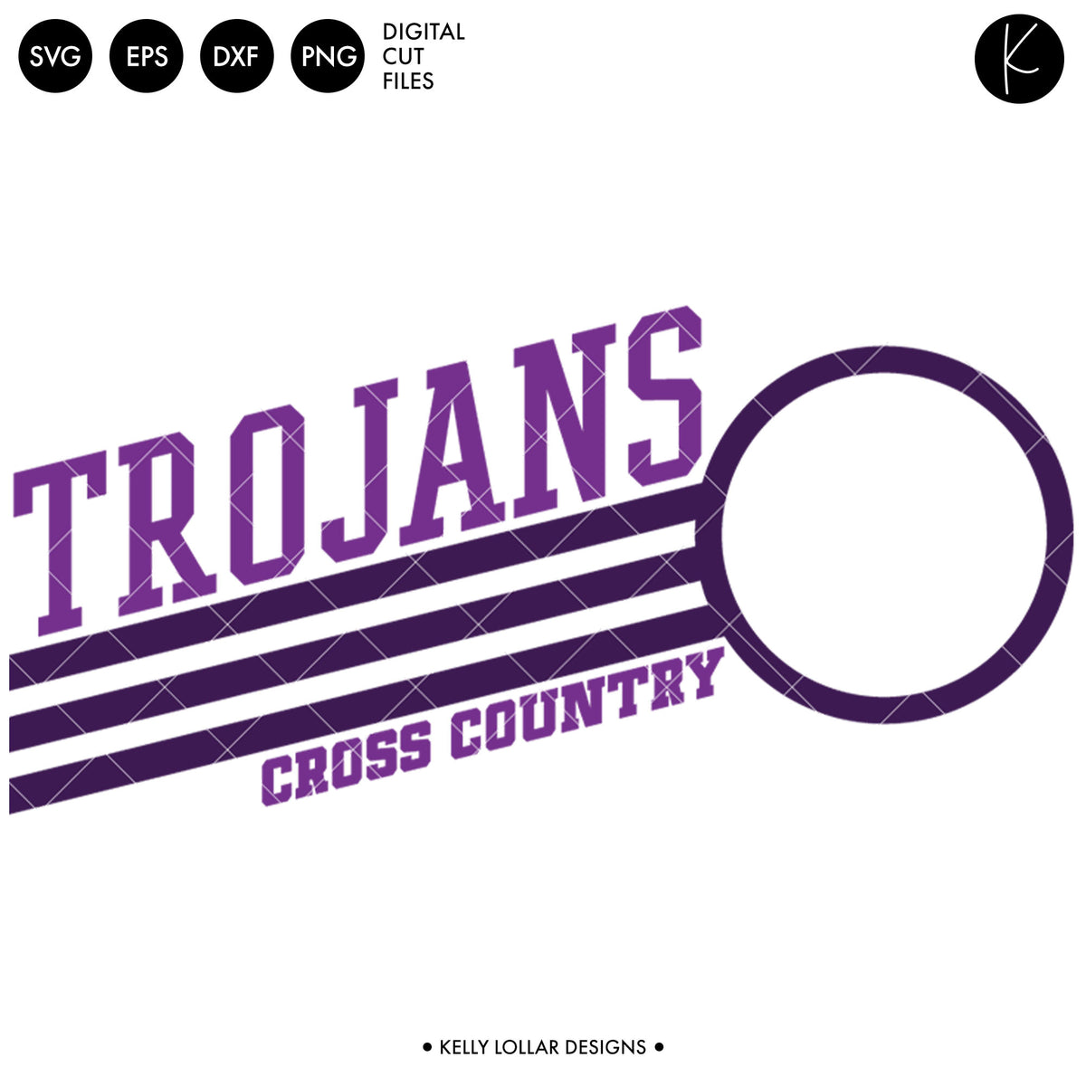 Trojans Cross Country Bundle | SVG DXF EPS PNG Cut Files