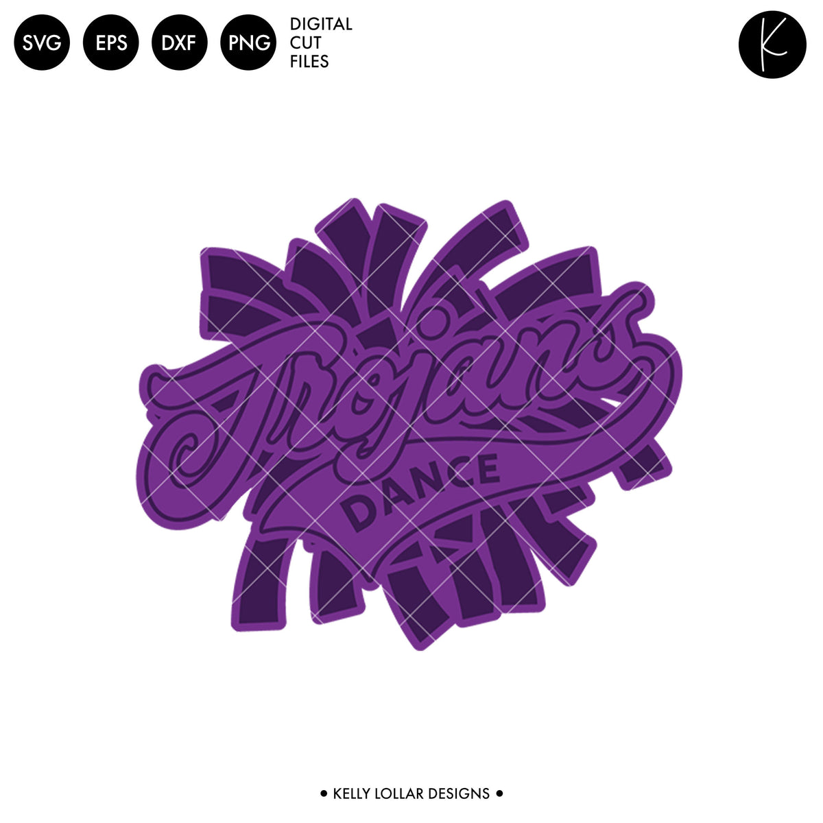 Trojans Dance Bundle | SVG DXF EPS PNG Cut Files