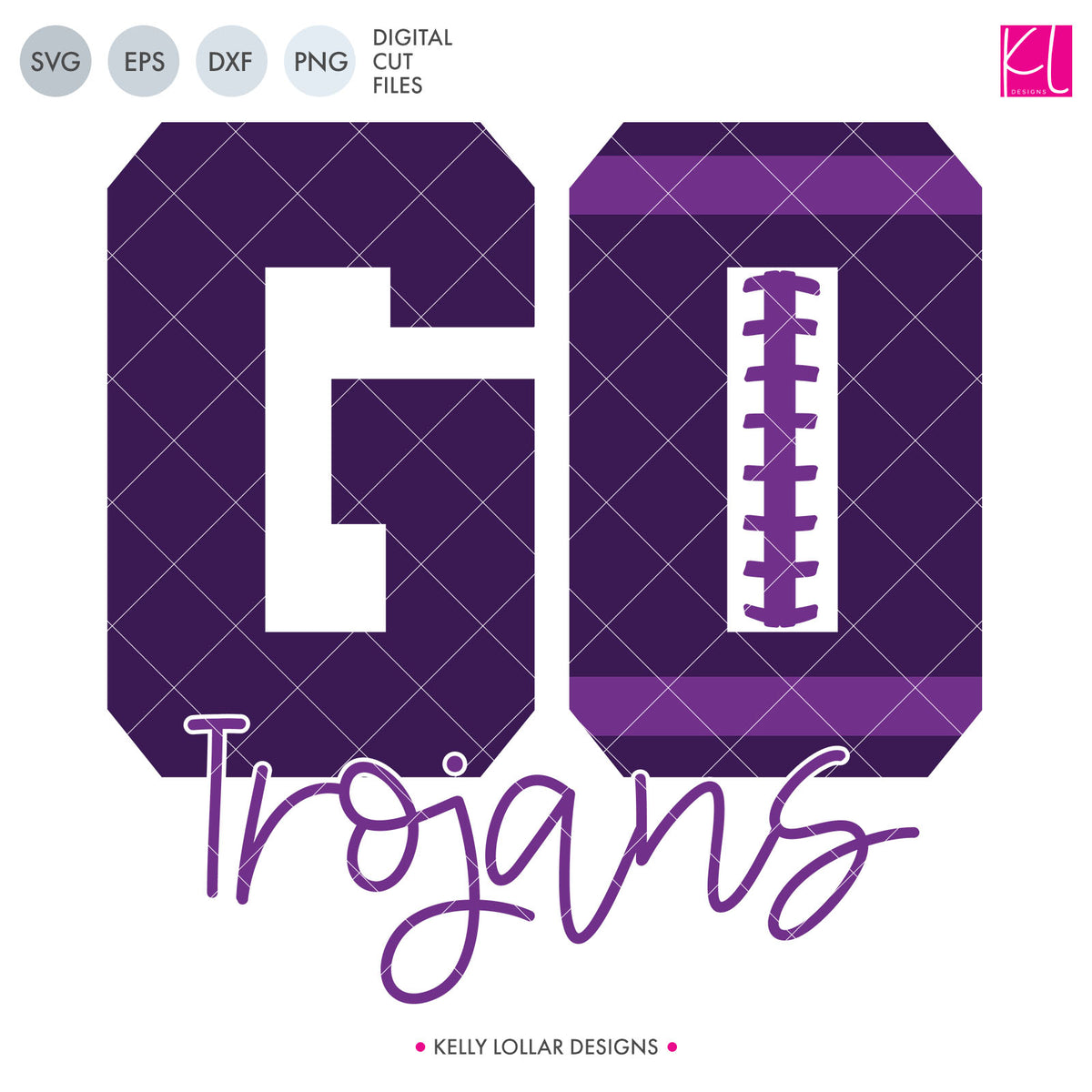 Trojans Football Bundle | SVG DXF EPS PNG Cut Files