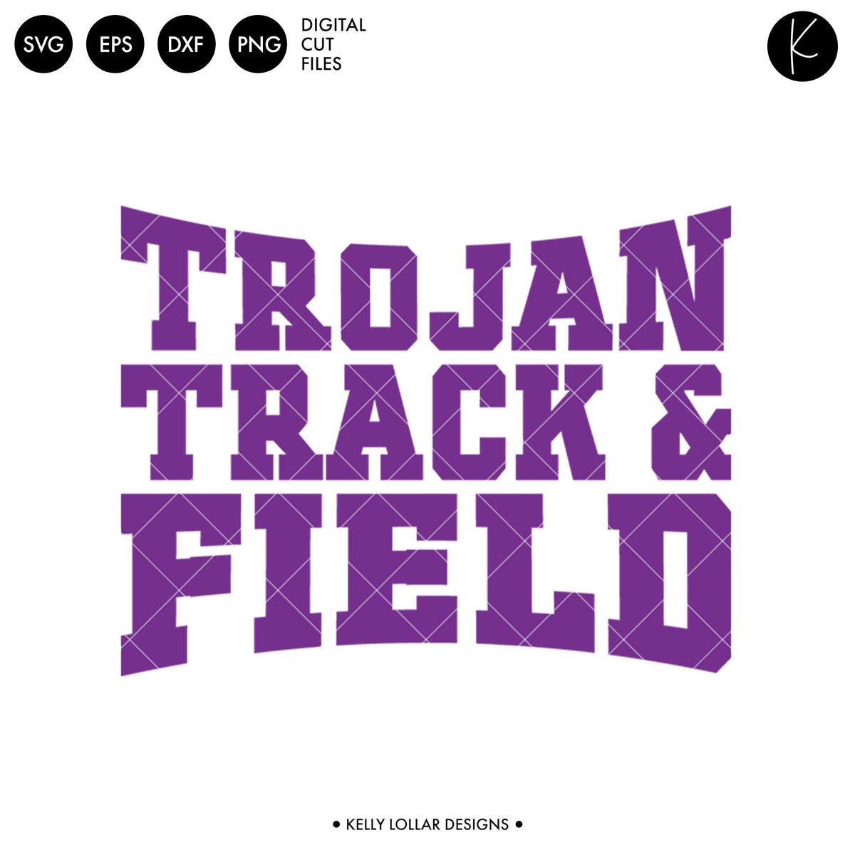 Trojans Track &amp; Field Bundle | SVG DXF EPS PNG Cut Files