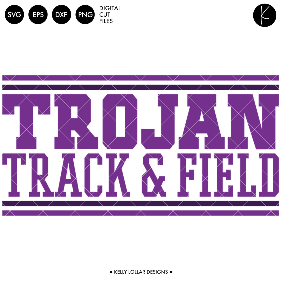 Trojans Track &amp; Field Bundle | SVG DXF EPS PNG Cut Files