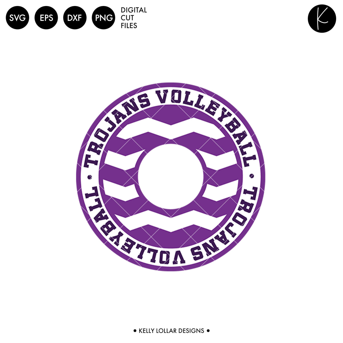 Trojans Volleyball Bundle | SVG DXF EPS PNG Cut Files