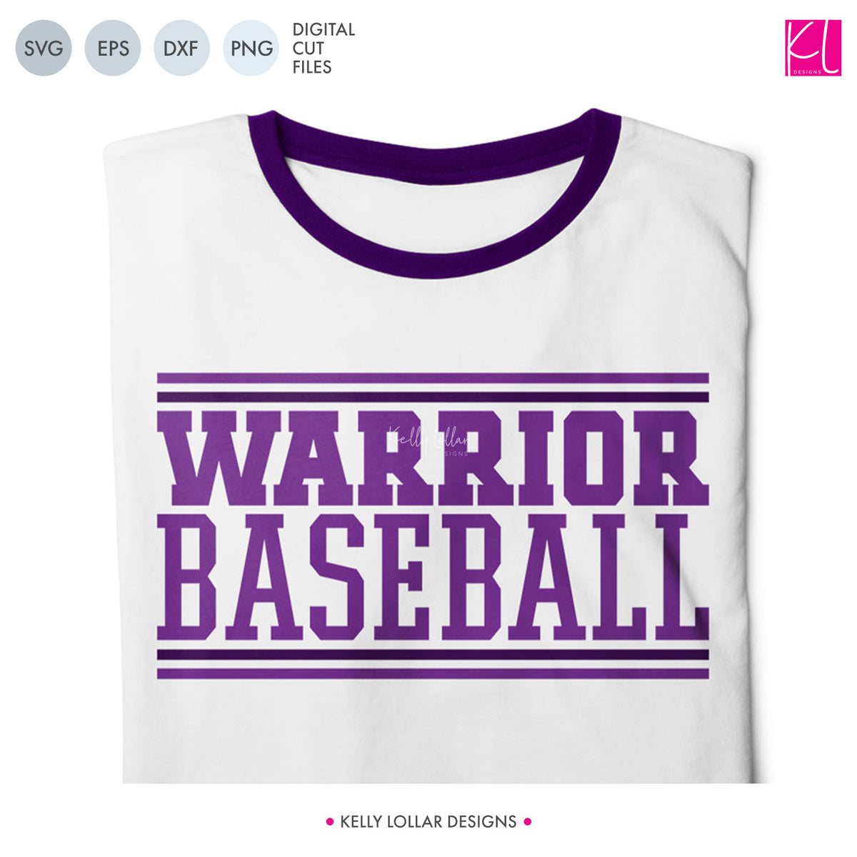 Warriors Baseball &amp; Softball Bundle | SVG DXF EPS PNG Cut Files
