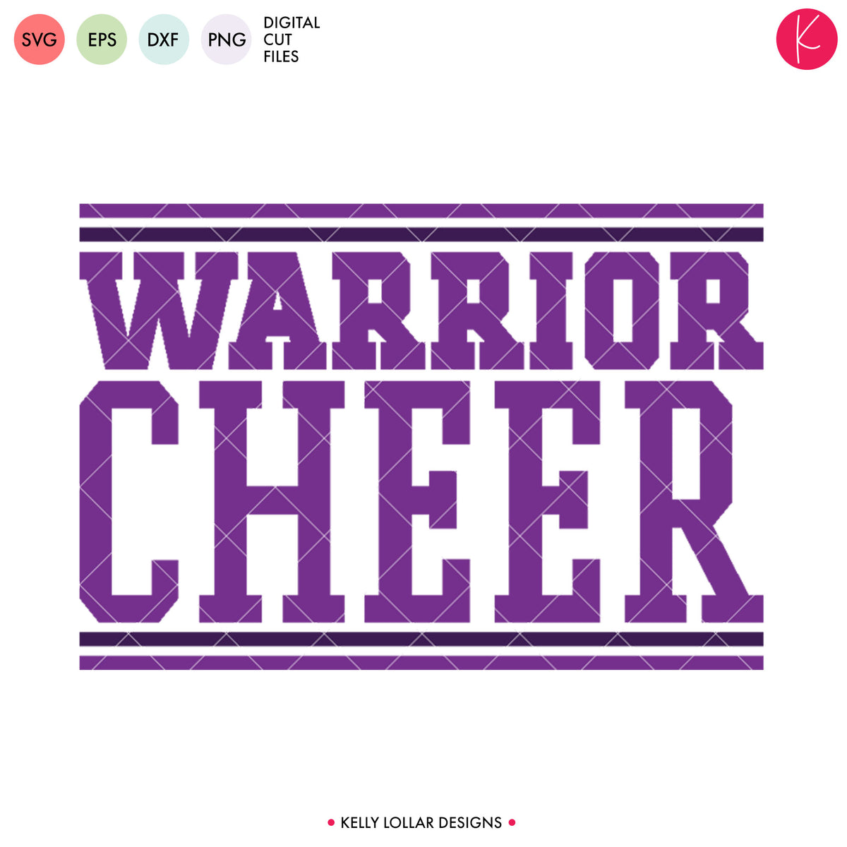 Warriors Cheer Bundle | SVG DXF EPS PNG Cut Files