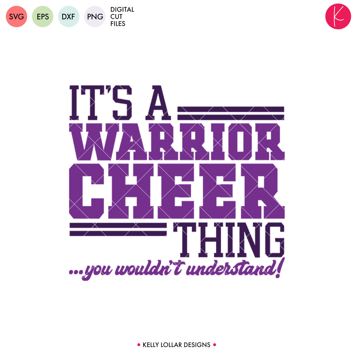 Warriors Cheer Bundle | SVG DXF EPS PNG Cut Files