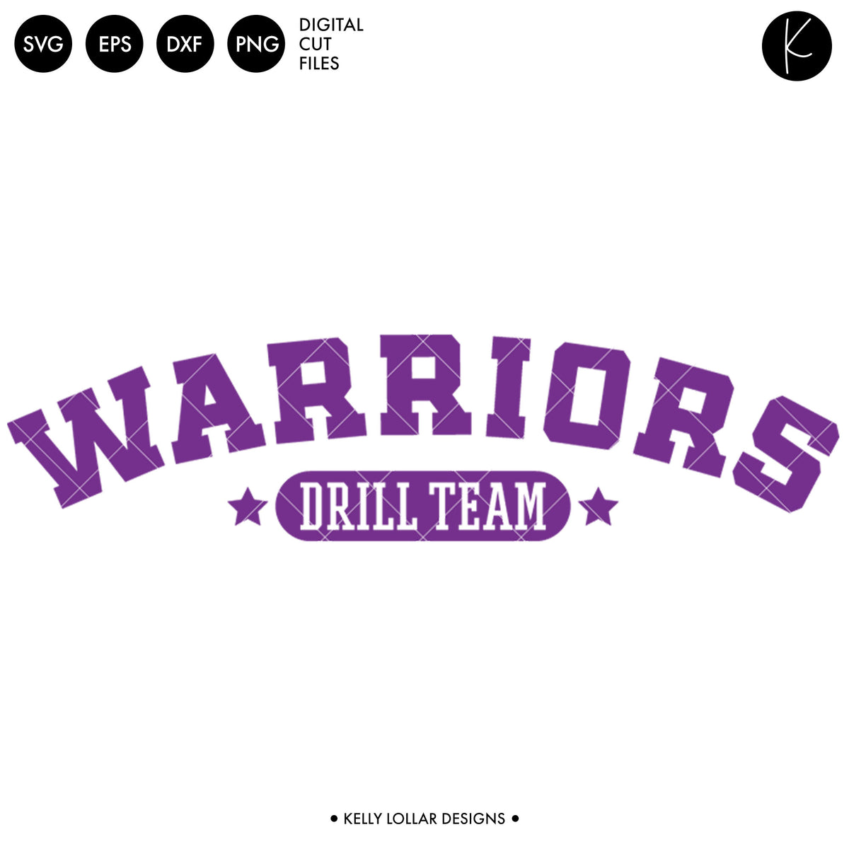 Warriors Drill Bundle | SVG DXF EPS PNG Cut Files