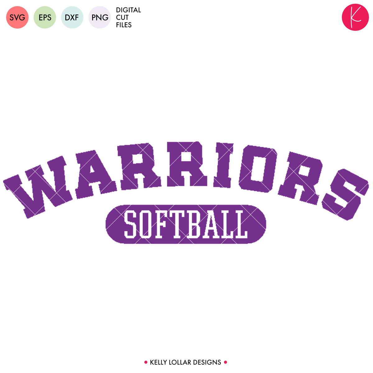 Warriors Baseball &amp; Softball Bundle | SVG DXF EPS PNG Cut Files
