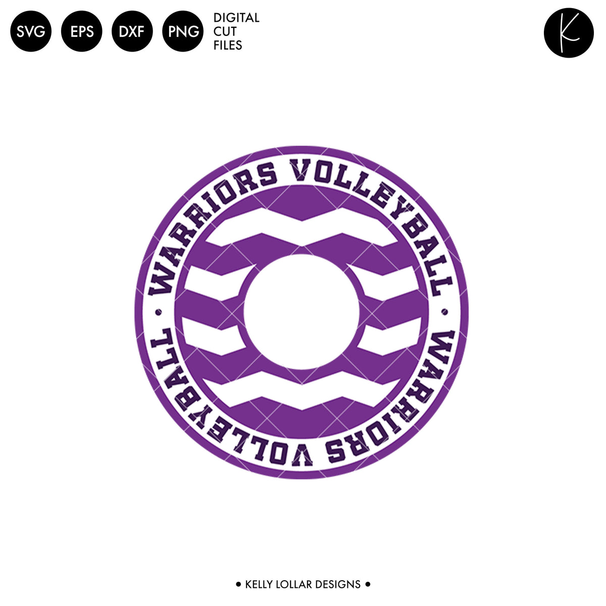 Warriors Volleyball Bundle | SVG DXF EPS PNG Cut Files