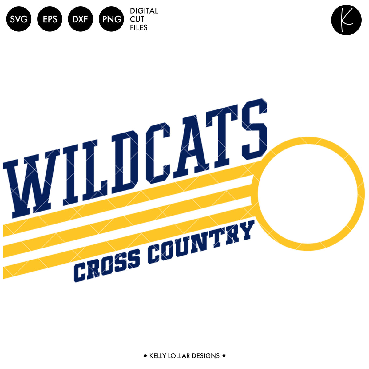 Wildcats Cross Country Bundle | SVG DXF EPS PNG Cut Files
