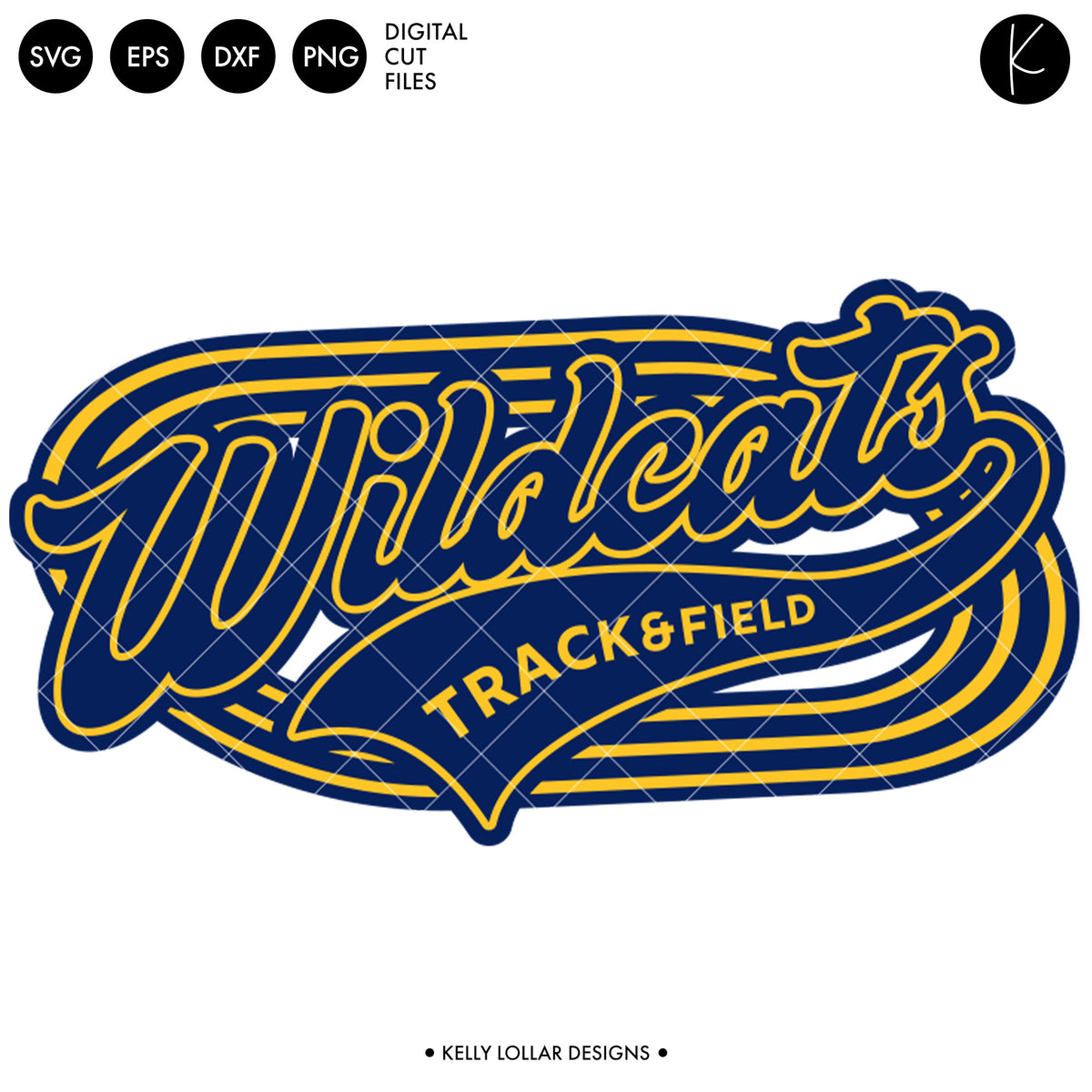 Wildcats Track &amp; Field Bundle | SVG DXF EPS PNG Cut Files