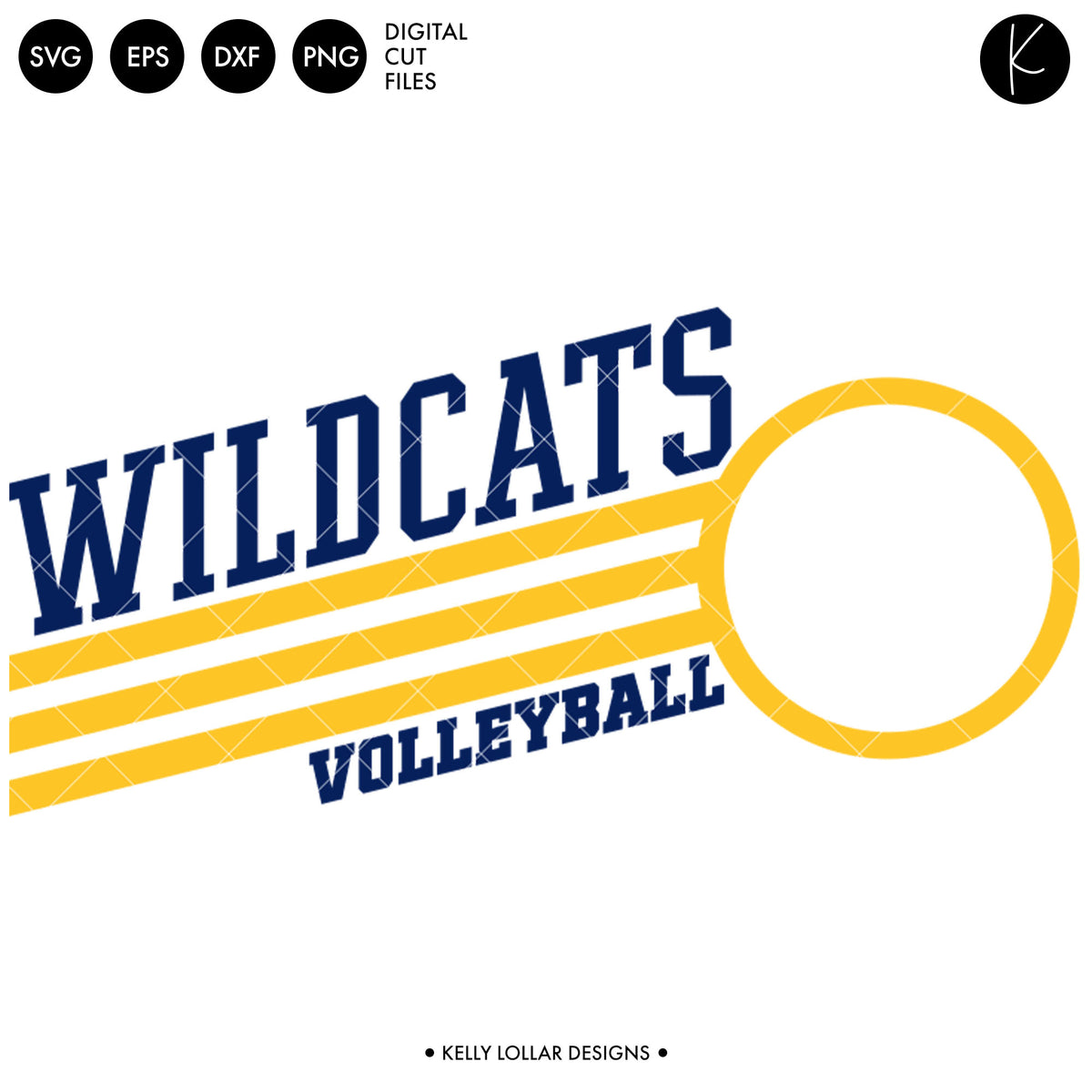 Wildcats Volleyball Bundle | SVG DXF EPS PNG Cut Files