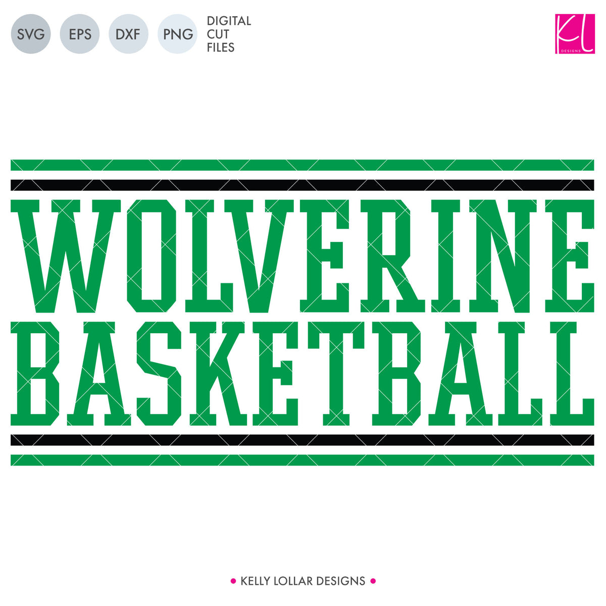Wolverines Basketball Bundle | SVG DXF EPS PNG Cut Files