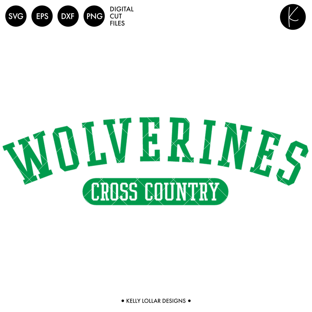 Wolverines Cross Country Bundle | SVG DXF EPS PNG Cut Files