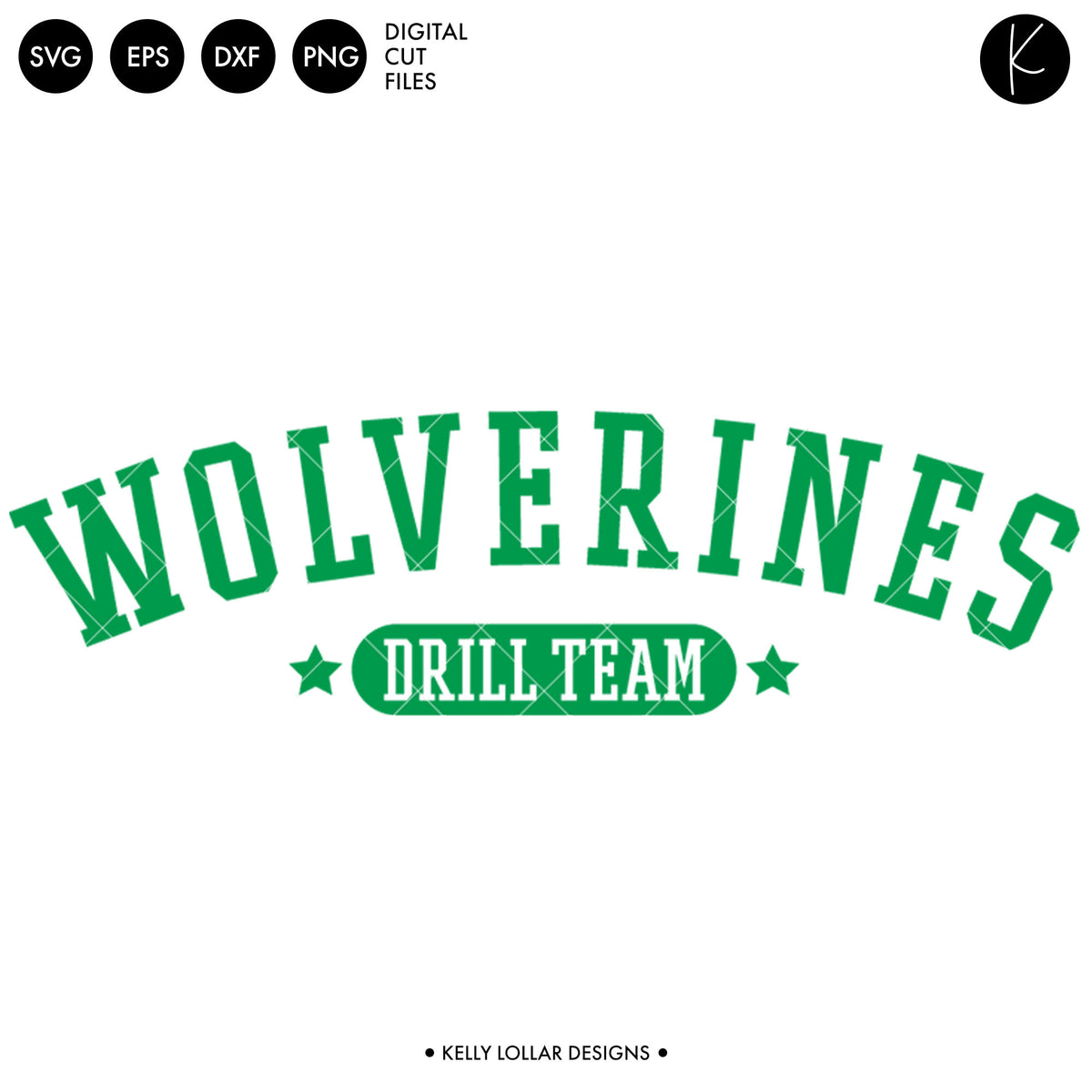 Wolverines Drill Bundle | SVG DXF EPS PNG Cut Files