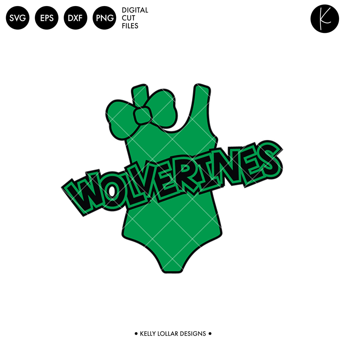 Wolverines Swim Bundle | SVG DXF EPS PNG Cut Files