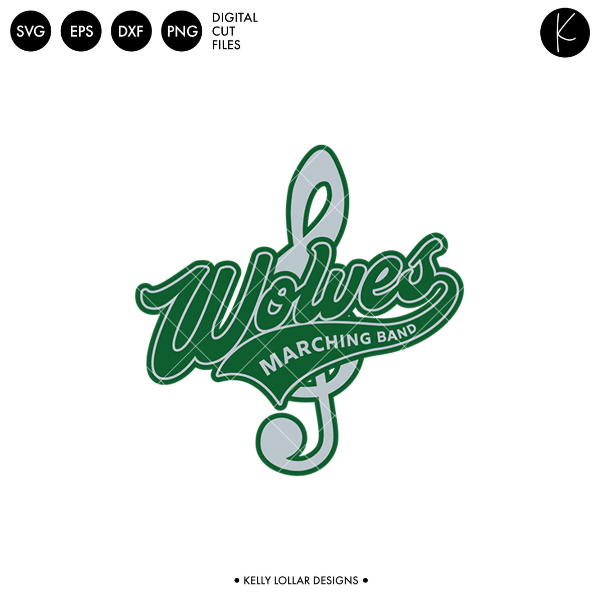 Wolves Band Bundle | SVG DXF EPS PNG Cut Files