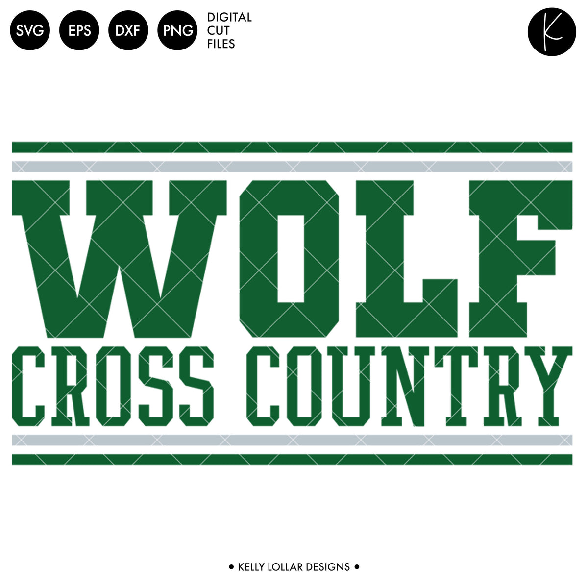 Wolves Cross Country Bundle | SVG DXF EPS PNG Cut Files