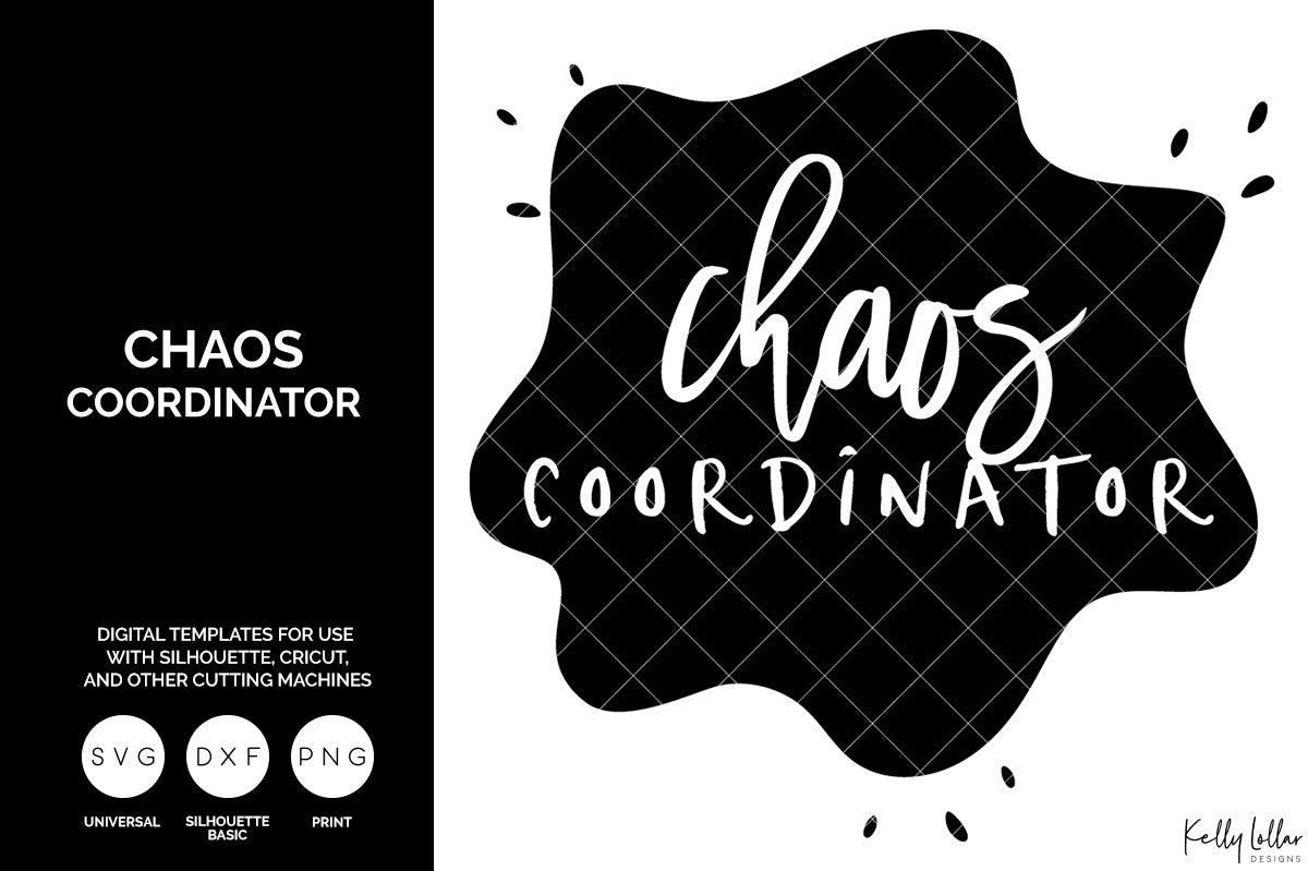 Chaos Coordinator svg cut file